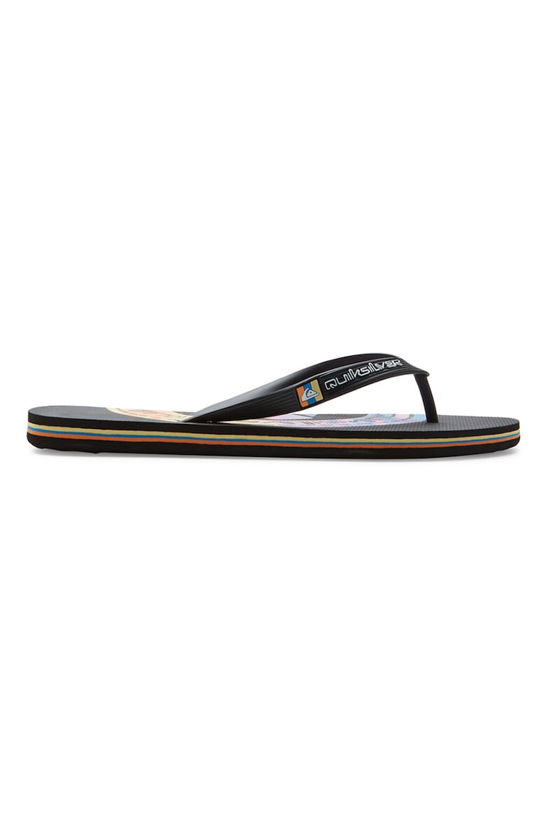 QUIKSILVER Papuci flip-flop cu logo Molokai - Pled.ro