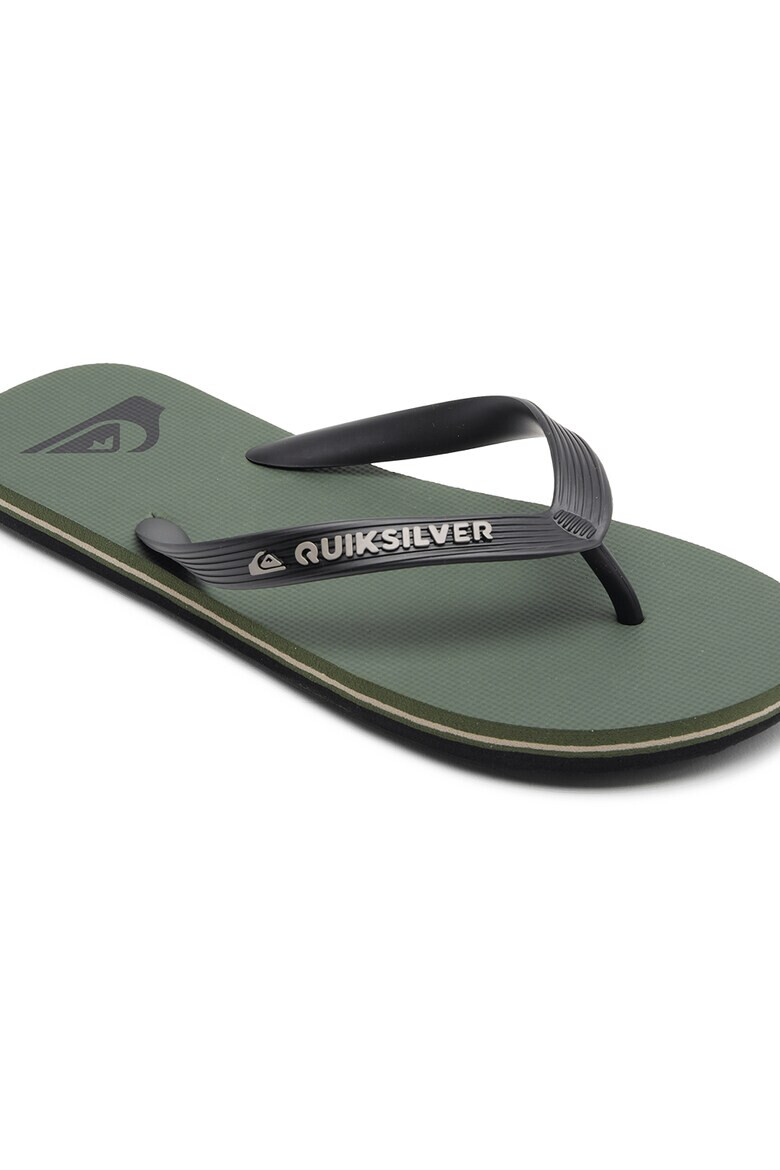 QUIKSILVER Papuci flip-flop cu logo Molokai - Pled.ro