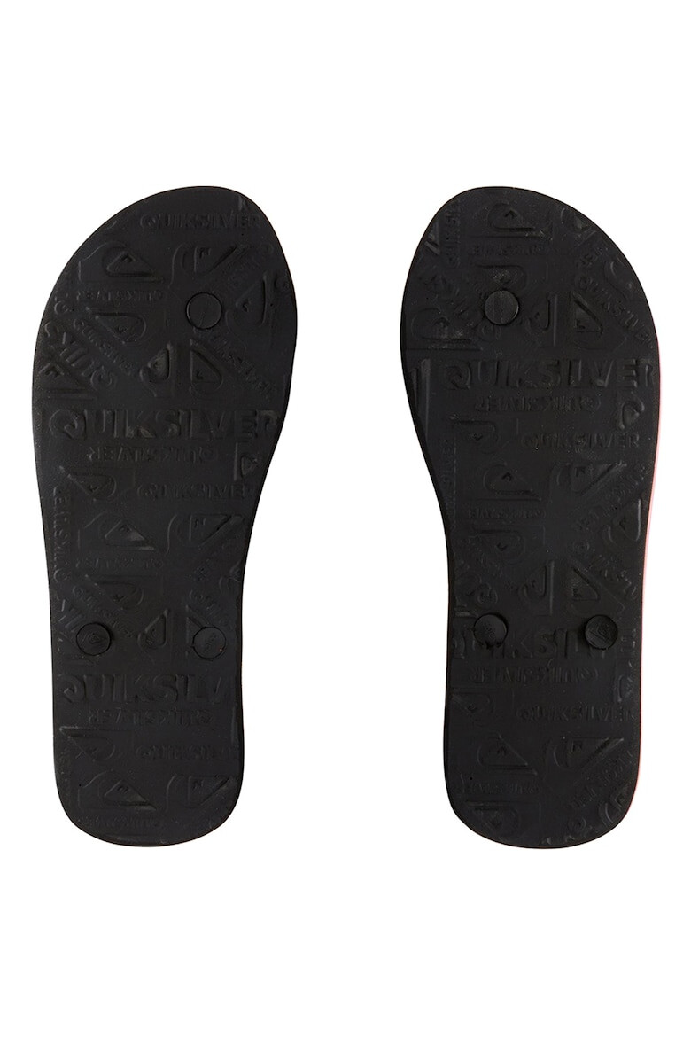 QUIKSILVER Papuci flip-flop de cauciuc cu logo Molokai - Pled.ro