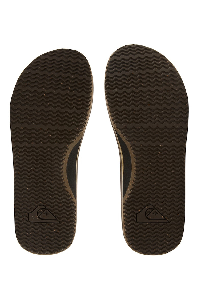 QUIKSILVER Papuci flip-flop de piele Carver - Pled.ro