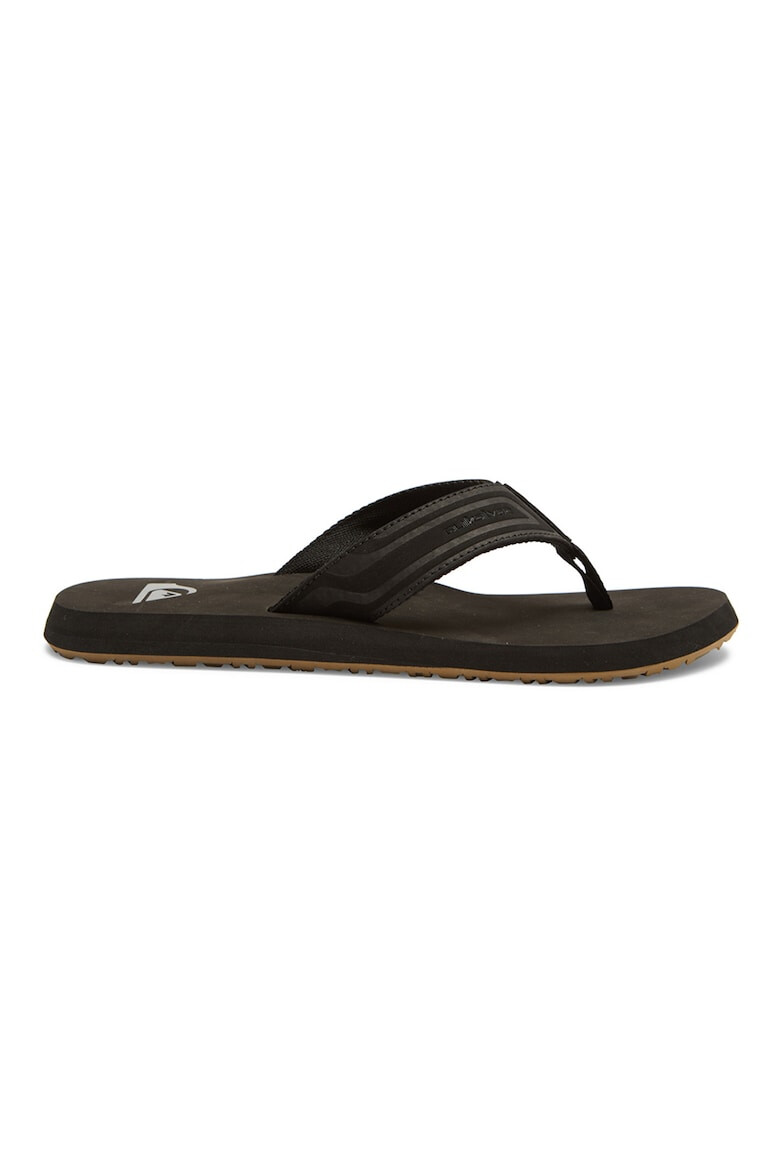 QUIKSILVER Papuci flip-flop de piele ecologica Monkey Wrench Core - Pled.ro