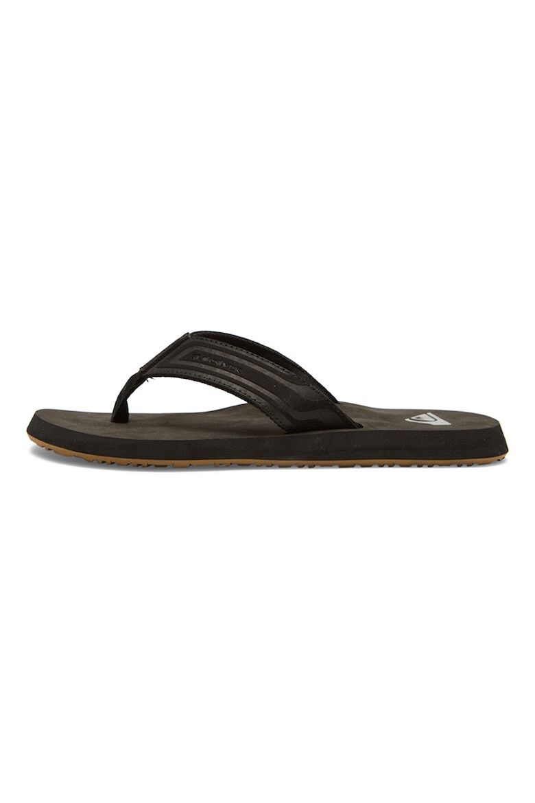 QUIKSILVER Papuci flip-flop de piele ecologica Monkey Wrench Core - Pled.ro