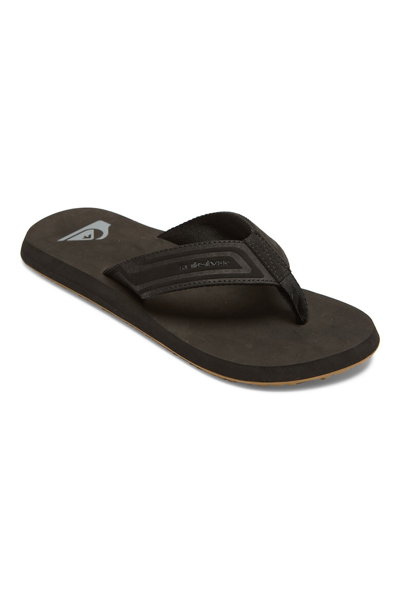 QUIKSILVER Papuci flip-flop de piele ecologica Monkey Wrench Core - Pled.ro