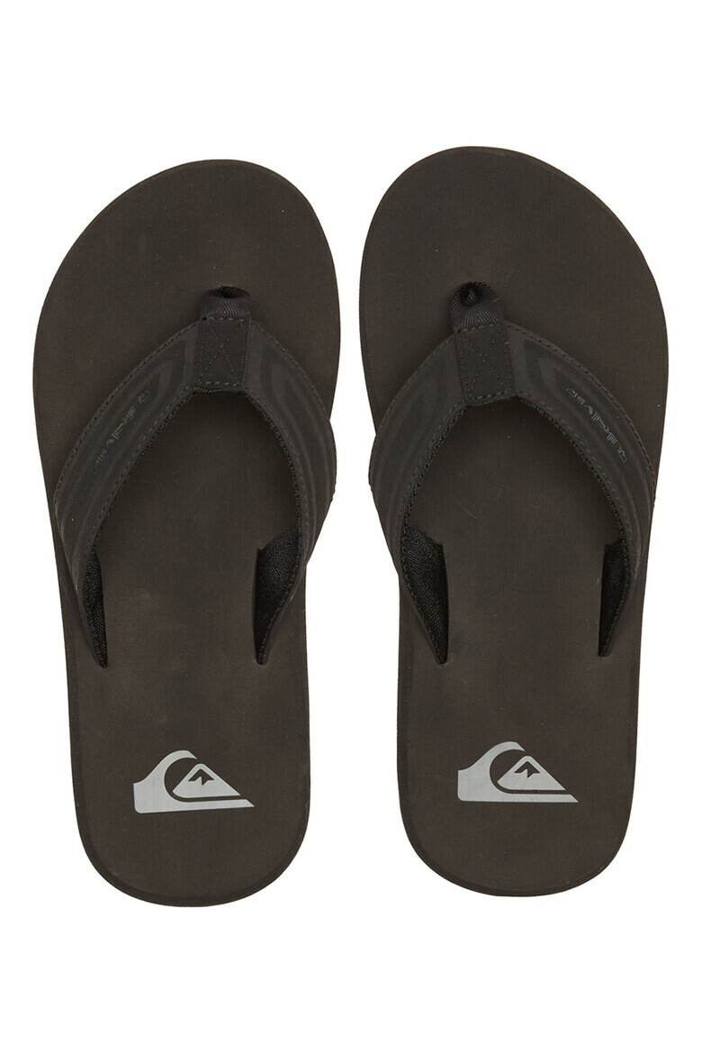 QUIKSILVER Papuci flip-flop de piele ecologica Monkey Wrench Core - Pled.ro