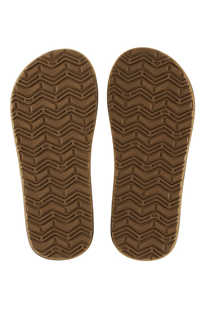 QUIKSILVER Papuci flip-flop de piele ecologica Monkey Wrench Core - Pled.ro