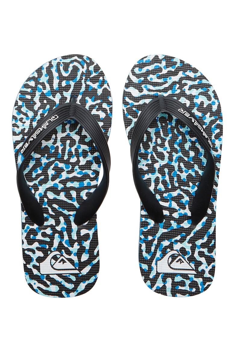 QUIKSILVER Papuci flip-flop din cauciuc Molokai Art - Pled.ro