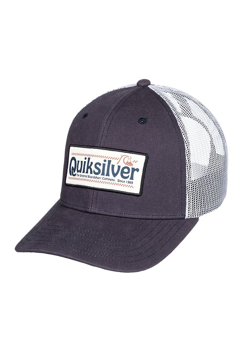 QUIKSILVER Sapca ajustabila din plasa cu broderie logo Big Rigger - Pled.ro