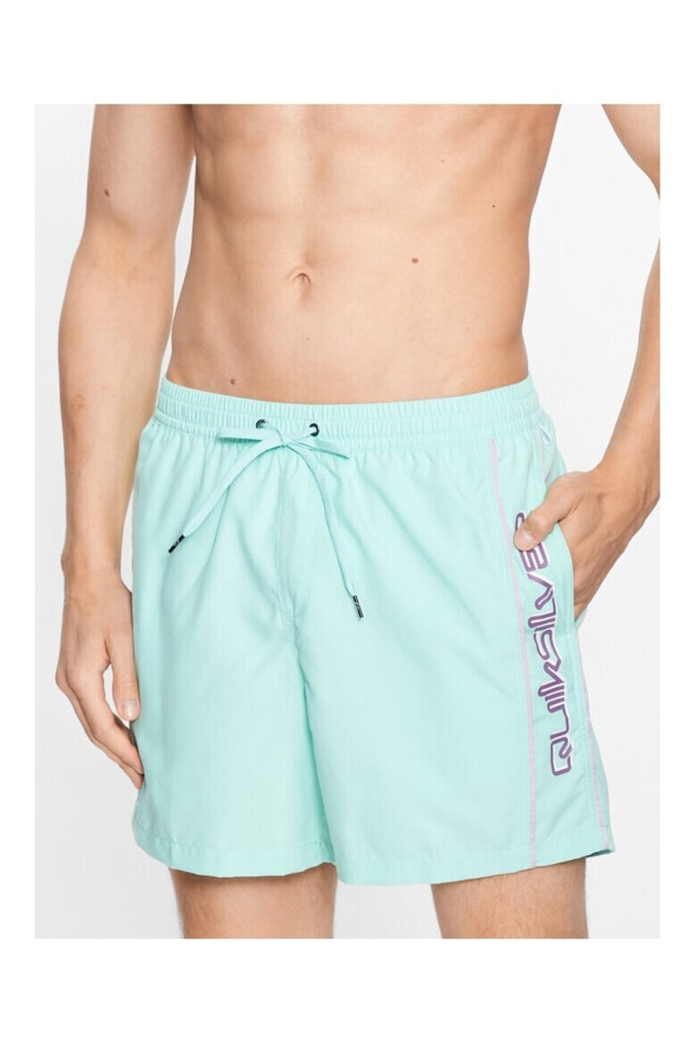 QUIKSILVER Short de baie barbati 83128 Poliester Verde - Pled.ro