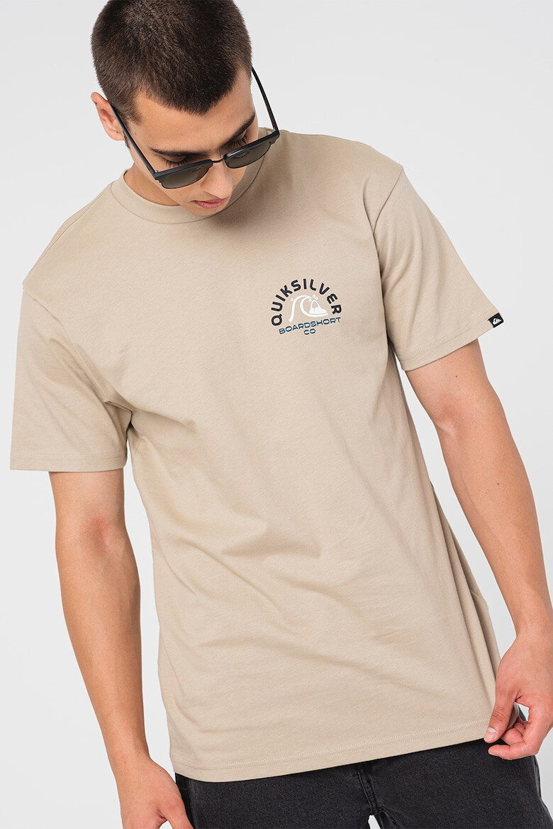 QUIKSILVER Tricou de bumbac cu logo - Pled.ro