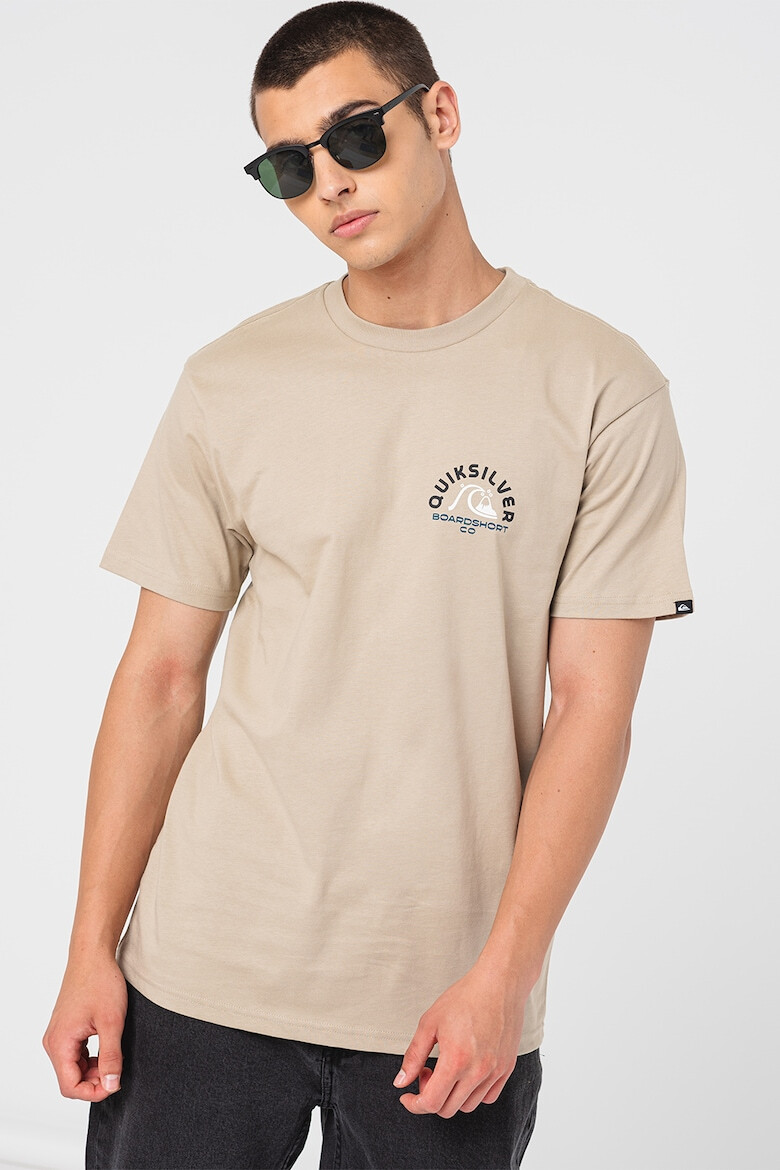 QUIKSILVER Tricou de bumbac cu logo - Pled.ro