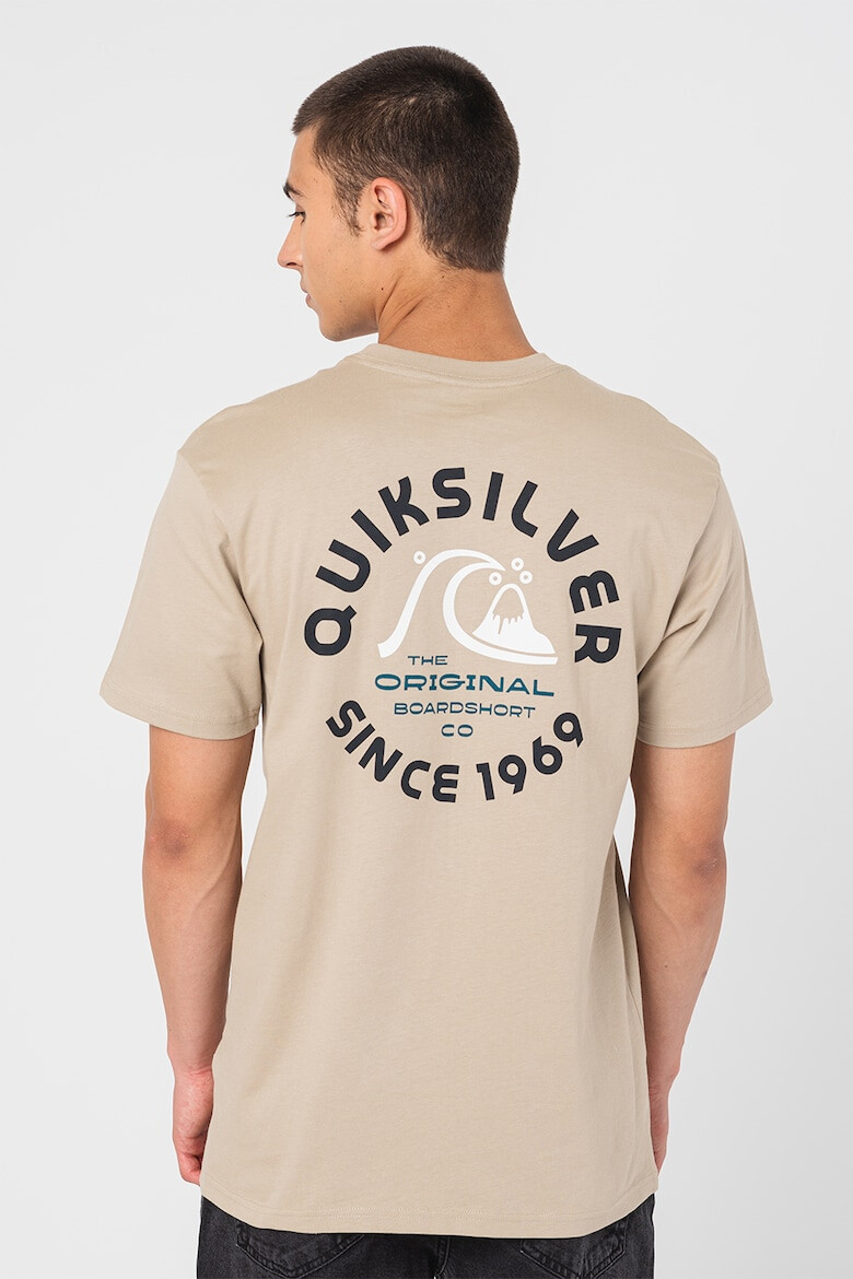 QUIKSILVER Tricou de bumbac cu logo - Pled.ro