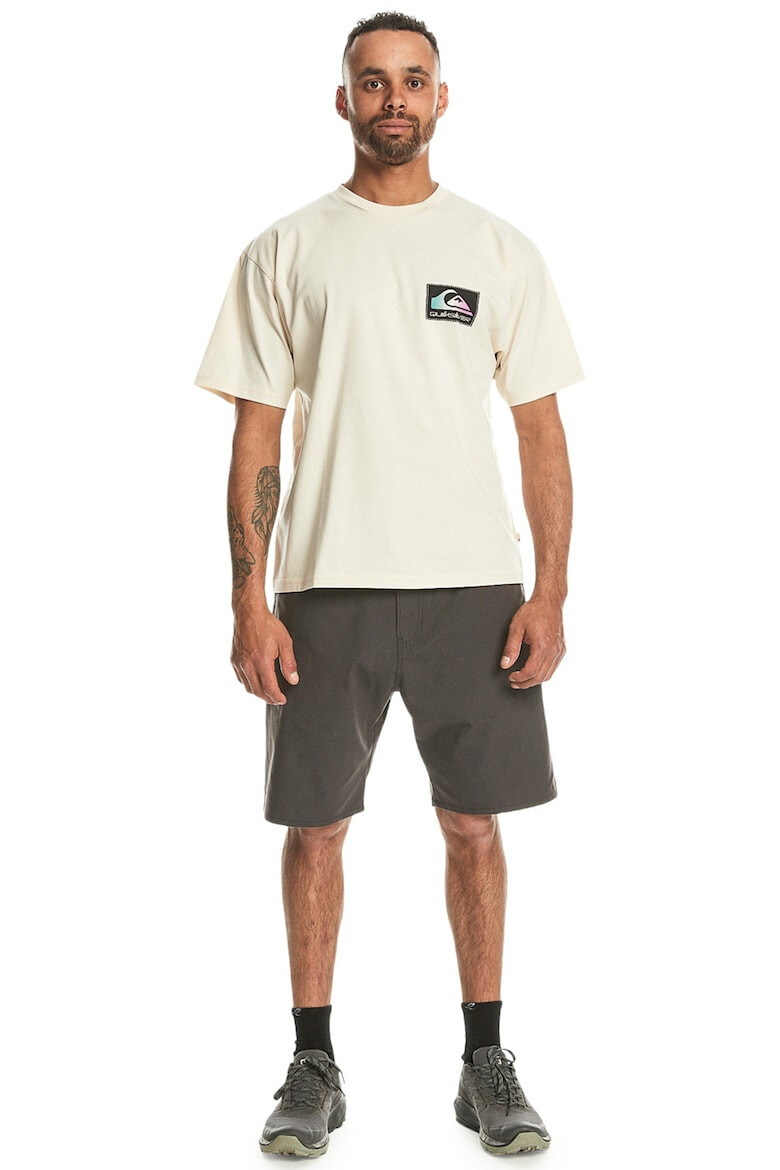 QUIKSILVER Tricou de bumbac organic Back Flash - Pled.ro