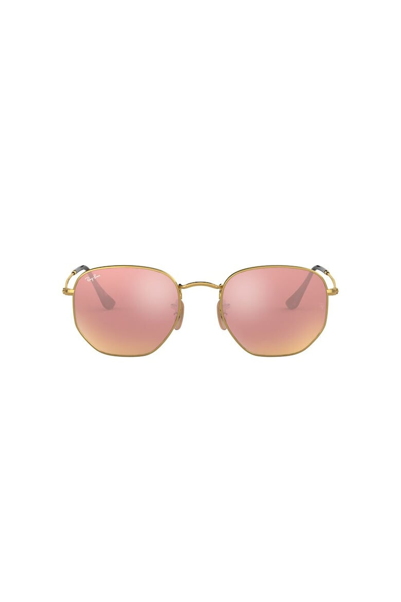 Ray-Ban Ochelari de soare hexagonali unisex cu lentile polarizate - Pled.ro