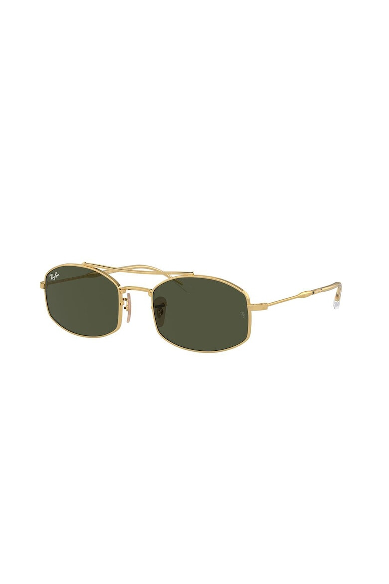 Ray-Ban Ochelari de soare ovali unisex cu rama metalica - Pled.ro