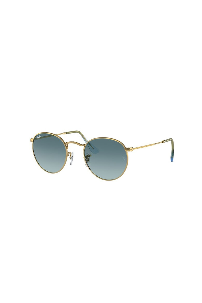 Ray-Ban Ochelari de soare rotunzi unisex cu rama metalica - Pled.ro