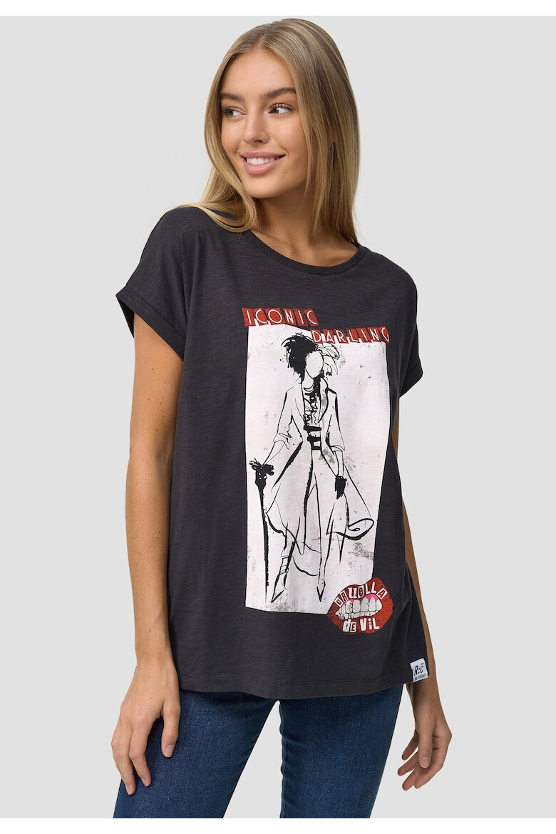 Recovered T-Shirt Cruella Devil Pencil Art 4005 - Pled.ro