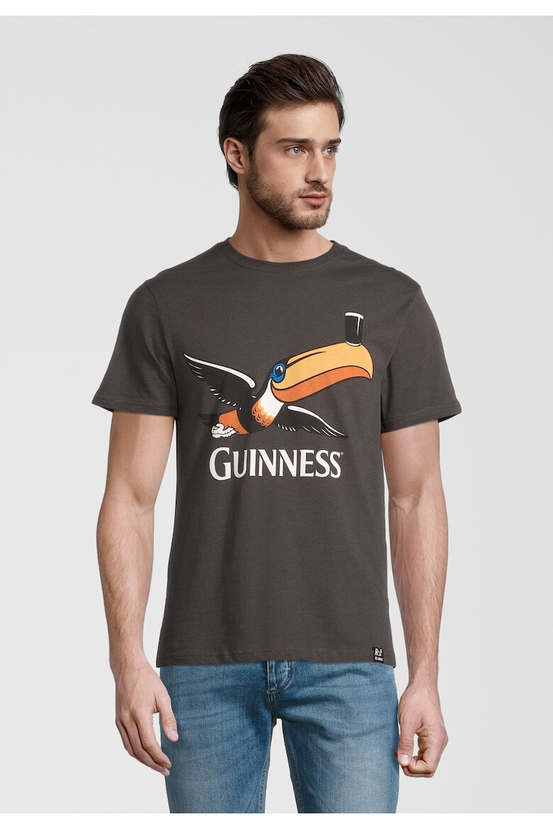 Recovered Tricou cu decolteu la baza gatului Guinness Toucan 5507 - Pled.ro