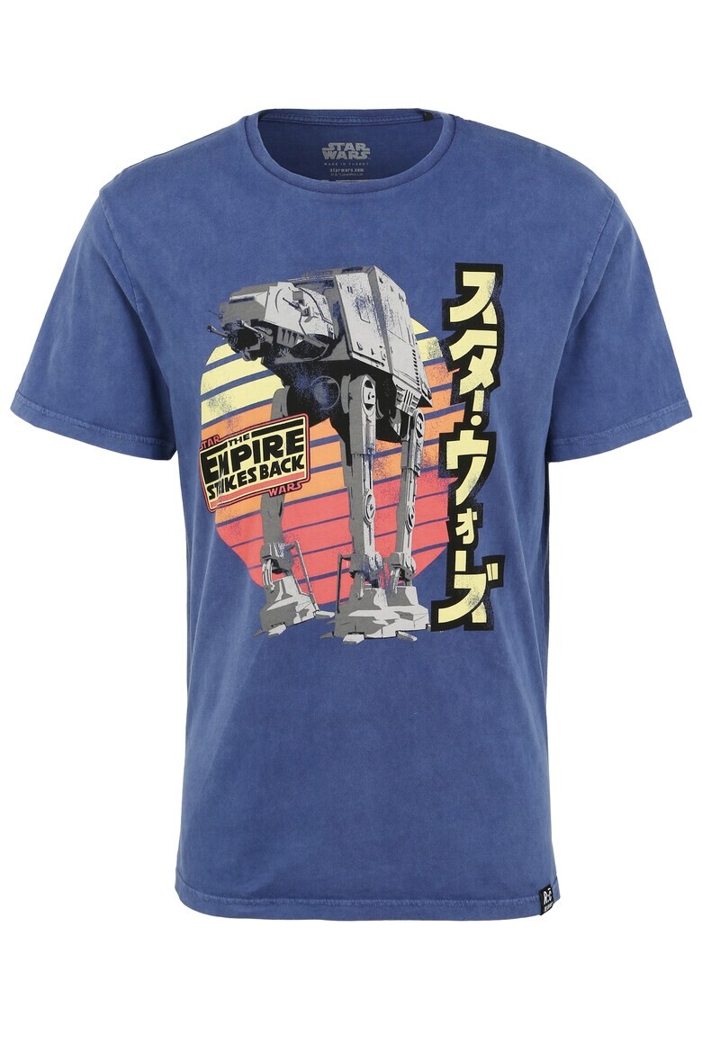 Recovered Tricou cu decolteu la baza gatului Star Wars Empire Strikes Back Retro AT-AT 4715 - Pled.ro