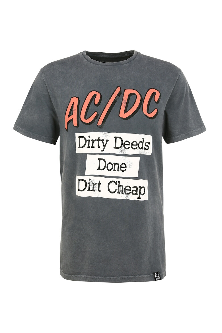 Recovered Tricou cu imprimeu ACDC Dirty Deeds Done Cheap 5497 - Pled.ro