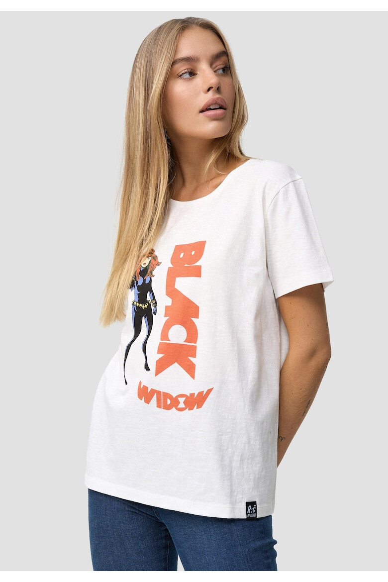 Recovered Tricou cu imprimeu Black Widow 4009 - Pled.ro