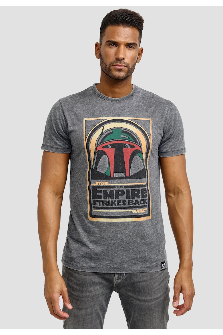 Recovered Tricou cu imprimeu Boba Fett Empire Strikes Back 3419 - Pled.ro