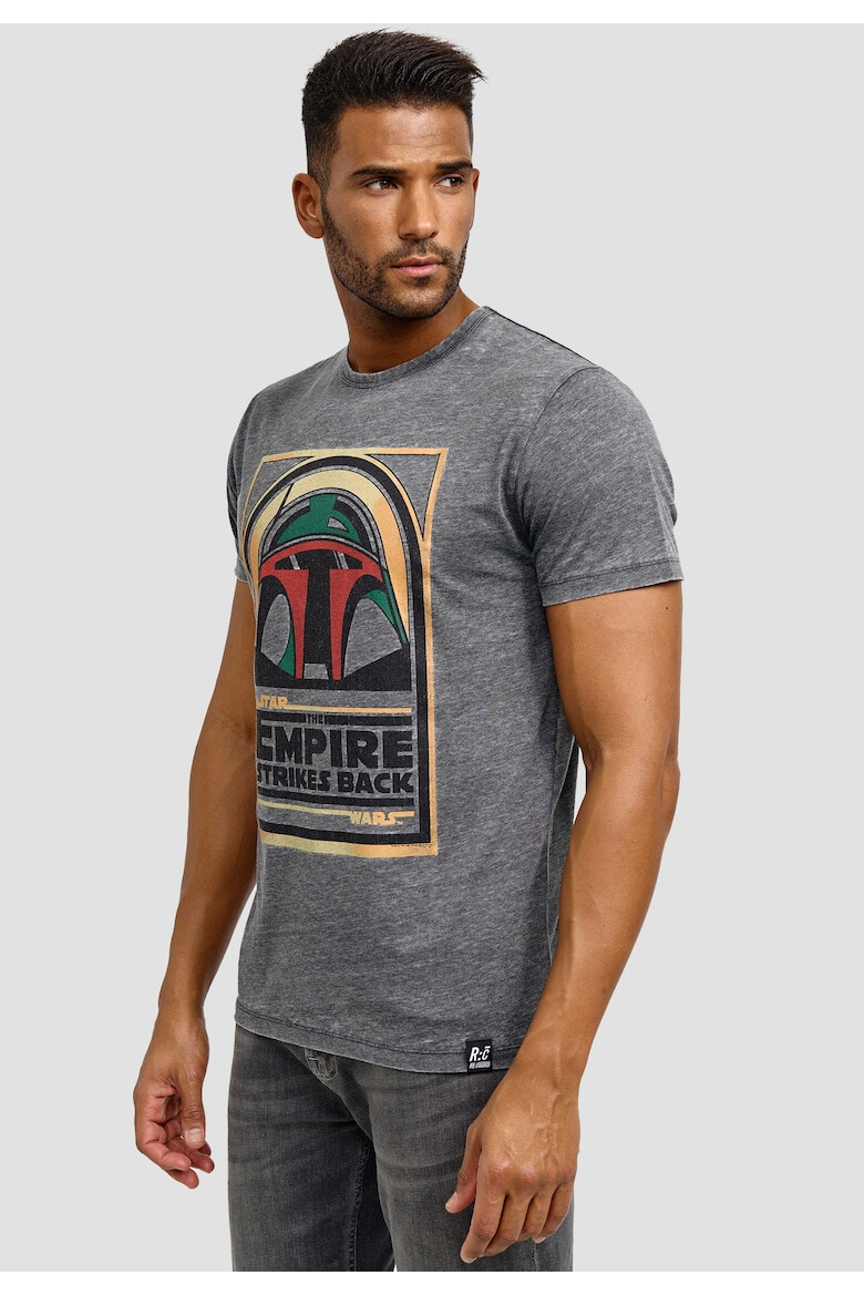 Recovered Tricou cu imprimeu Boba Fett Empire Strikes Back 3419 - Pled.ro