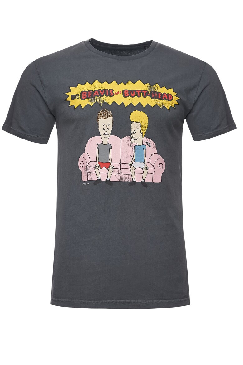 Recovered Tricou cu imprimeu cu desene animate Beavis And Butthead 3303 - Pled.ro