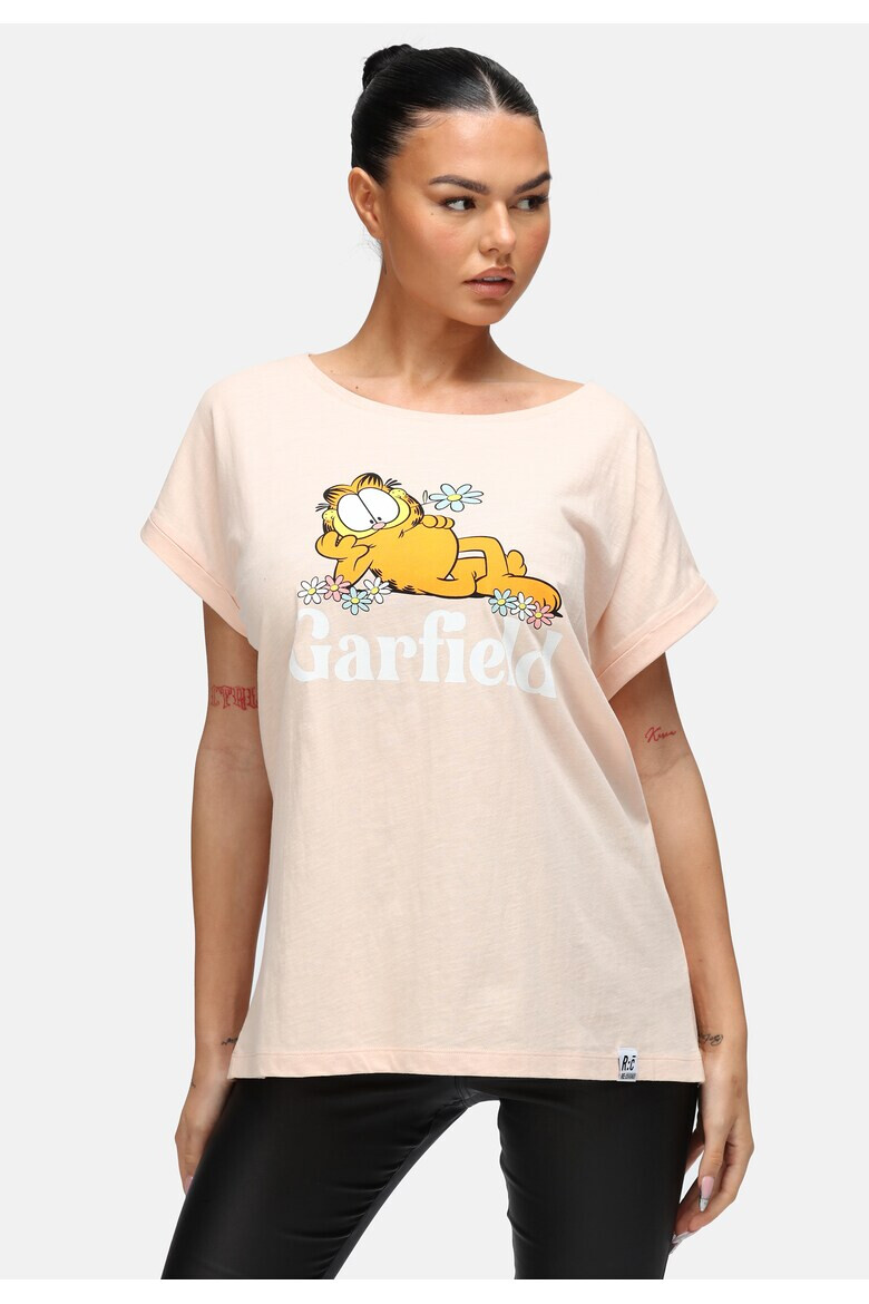 Recovered Tricou cu imprimeu Garfield - Pled.ro