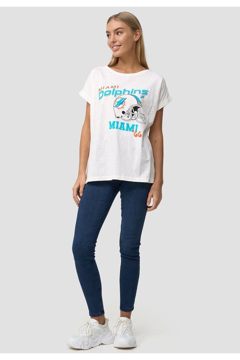 Recovered Tricou cu imprimeu grafic Miami Dolphins 4019 - Pled.ro