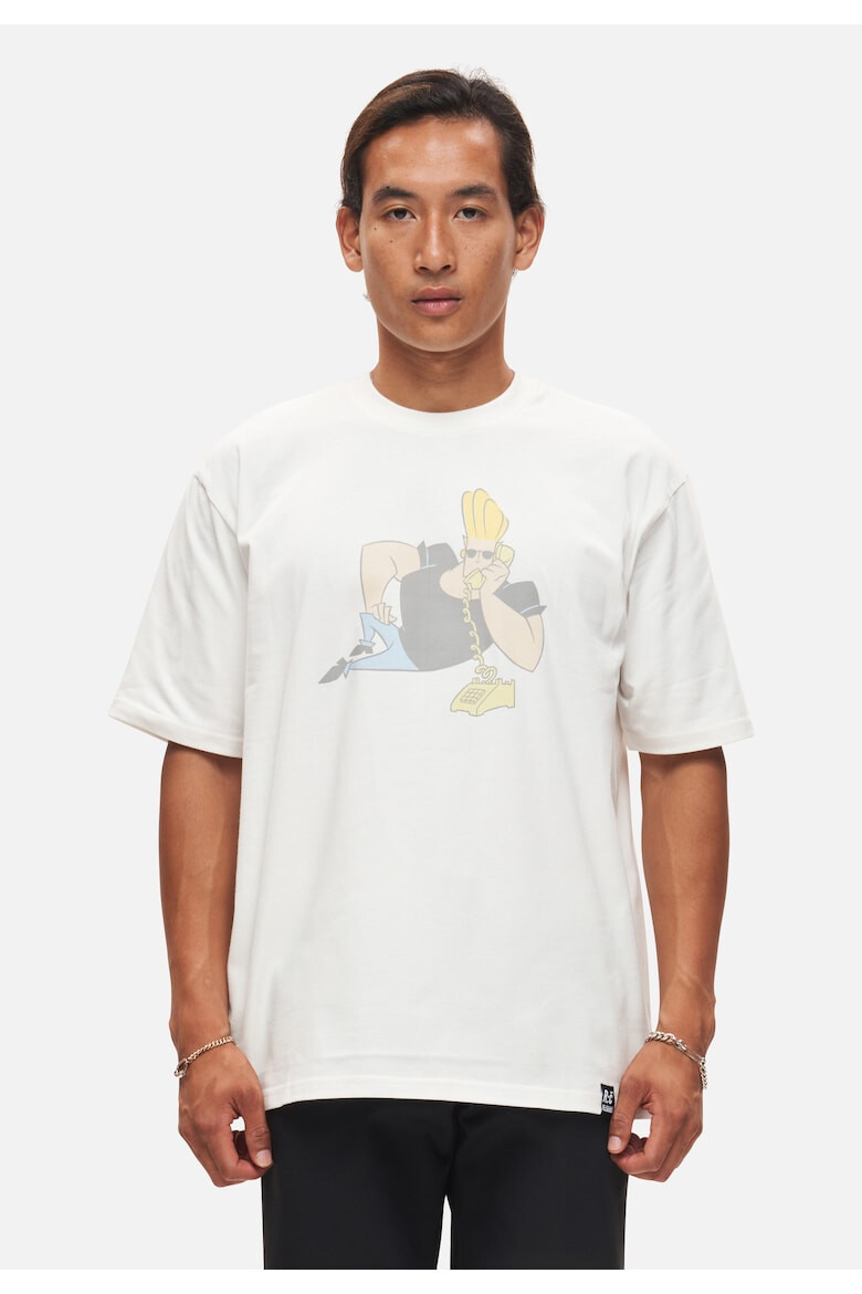 Recovered Tricou cu imprimeu Johnny Bravo 7917 - Pled.ro