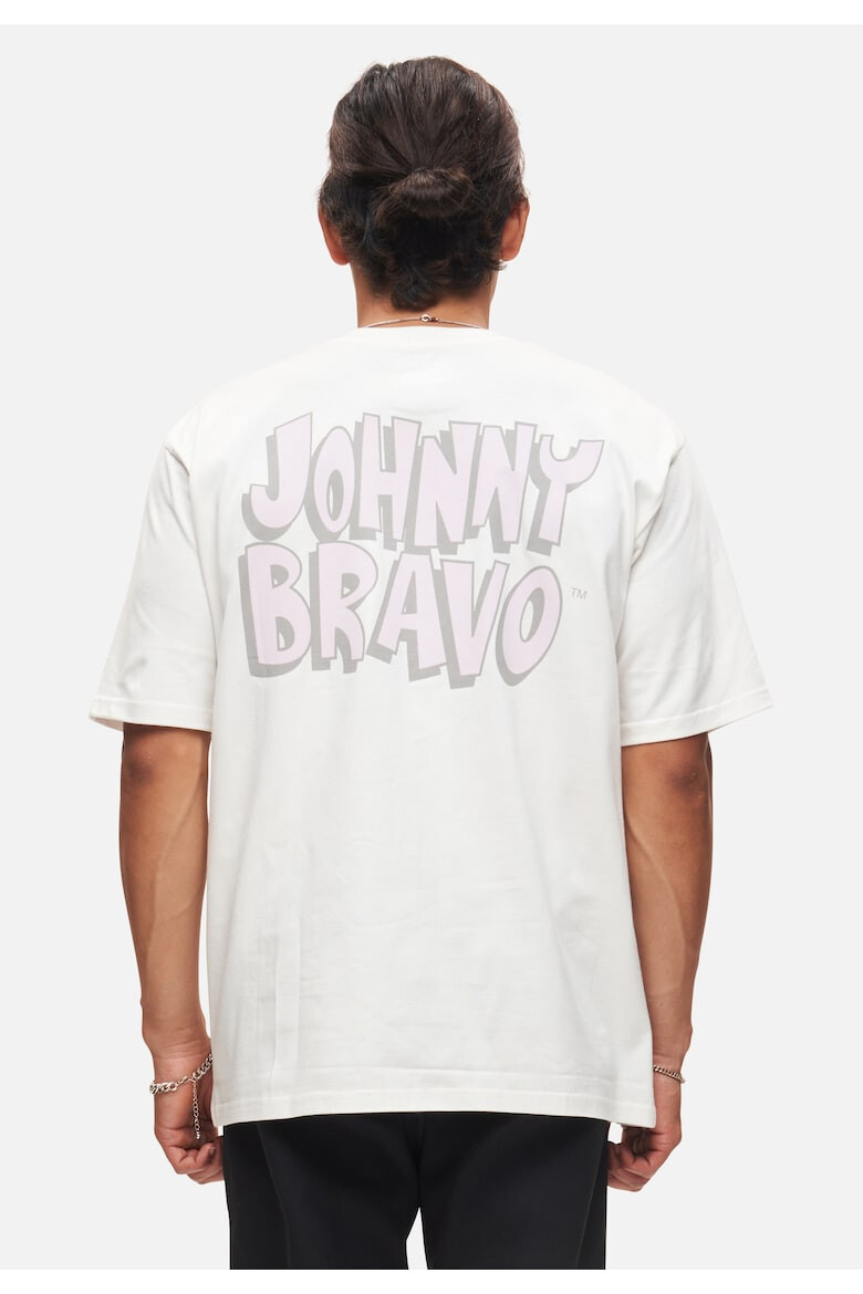 Recovered Tricou cu imprimeu Johnny Bravo 7917 - Pled.ro