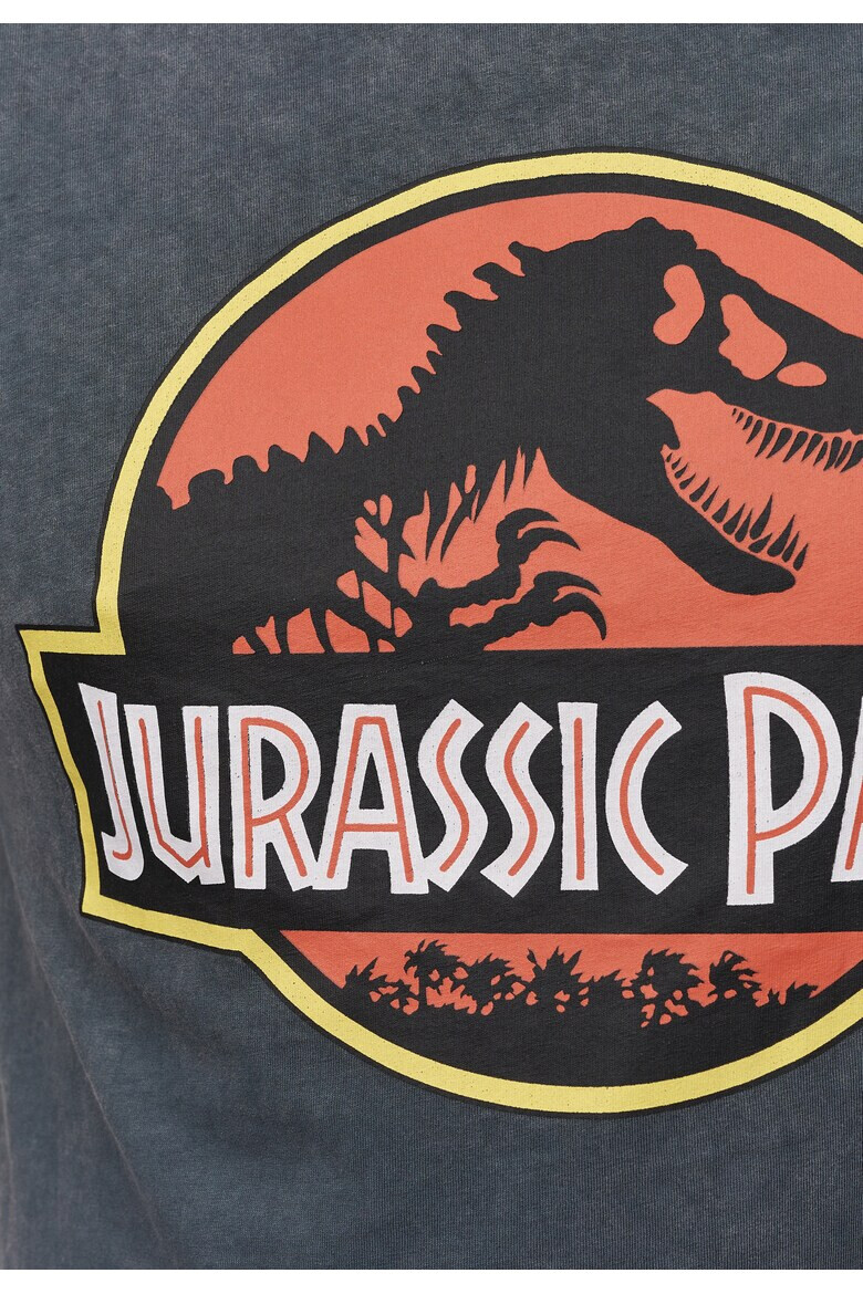 Recovered Tricou cu imprimeu logo Jurassic Park 3299 - Pled.ro