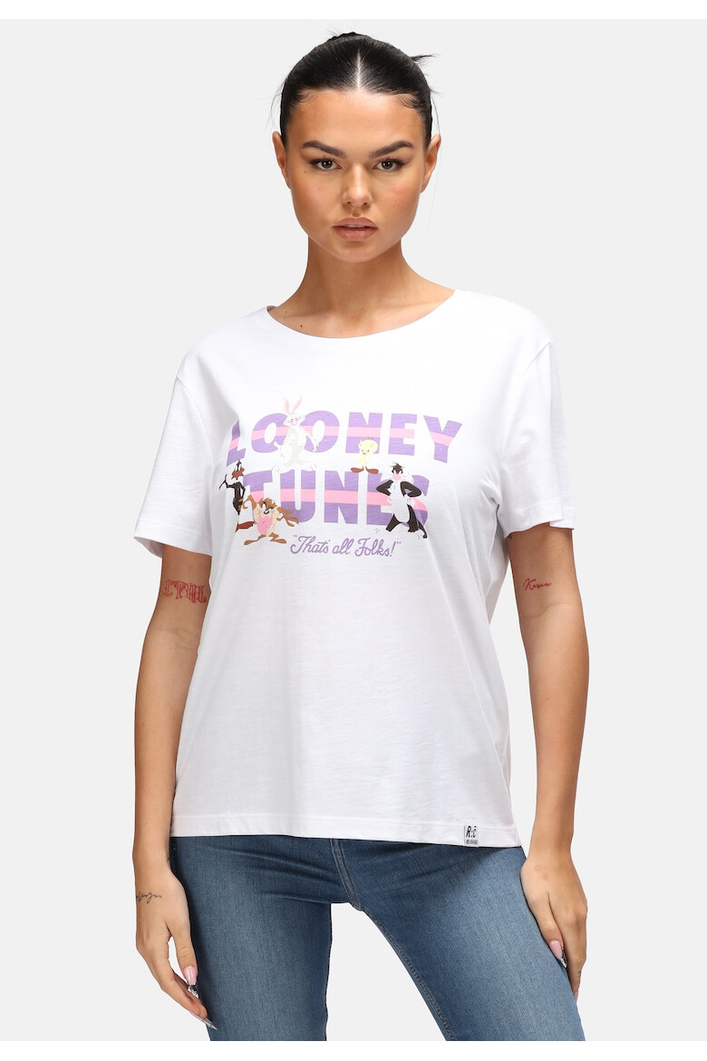 Recovered Tricou cu imprimeu Looney Tunes - Pled.ro