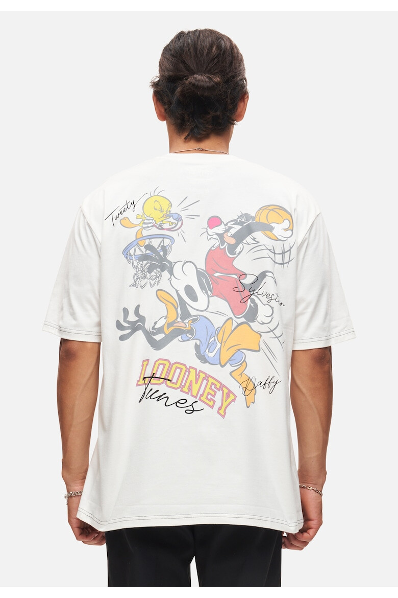 Recovered Tricou cu imprimeu Looney Tunes - Pled.ro