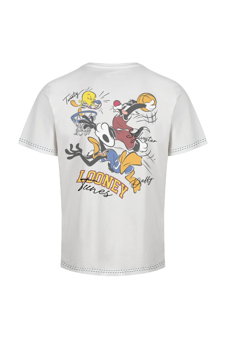 Recovered Tricou cu imprimeu Looney Tunes - Pled.ro