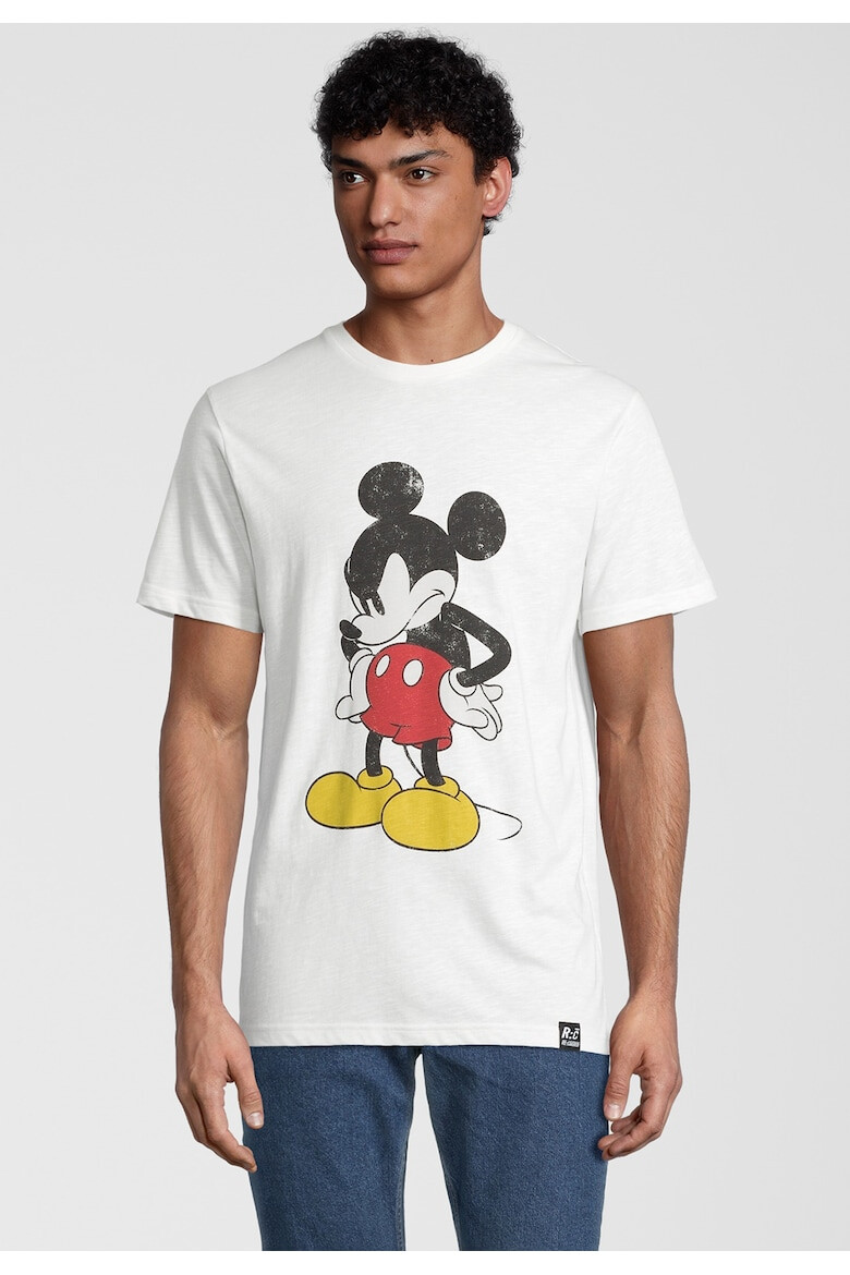 Recovered Tricou cu imprimeu Mickey Mouse - Pled.ro