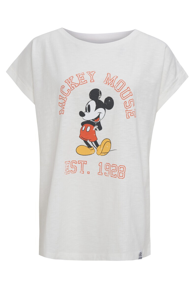 Recovered Tricou cu imprimeu Mickey Mouse Established 3975 - Pled.ro