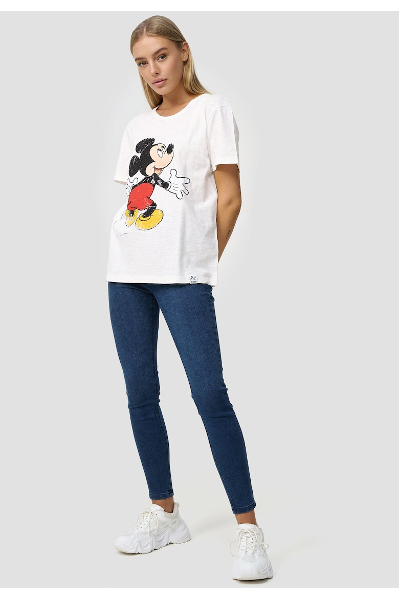 Recovered Tricou cu imprimeu Mickey Mouse Hug 3967 - Pled.ro