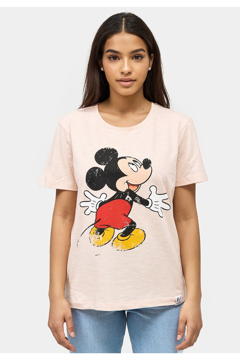 Recovered Tricou cu imprimeu Mickey Mouse Hug 3967 - Pled.ro