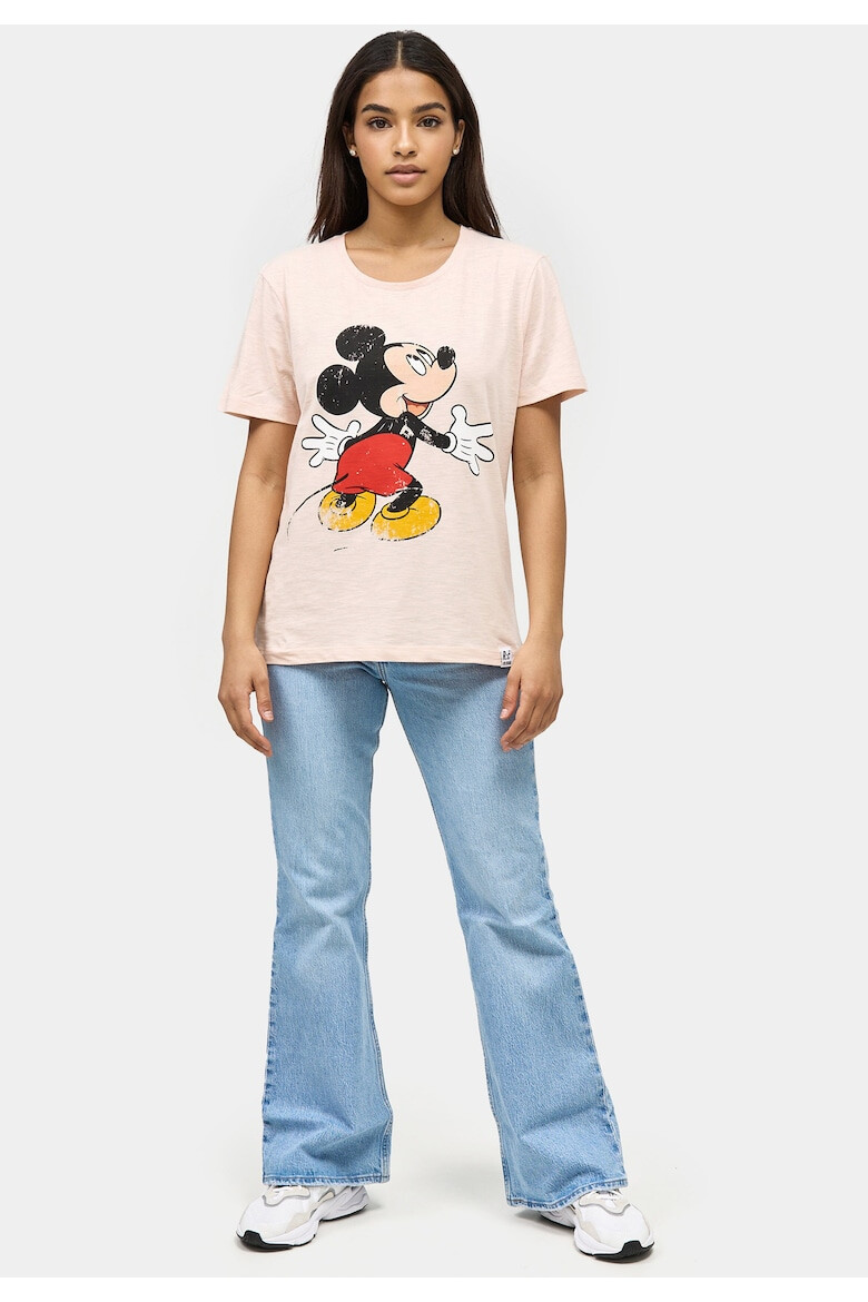 Recovered Tricou cu imprimeu Mickey Mouse Hug 3967 - Pled.ro