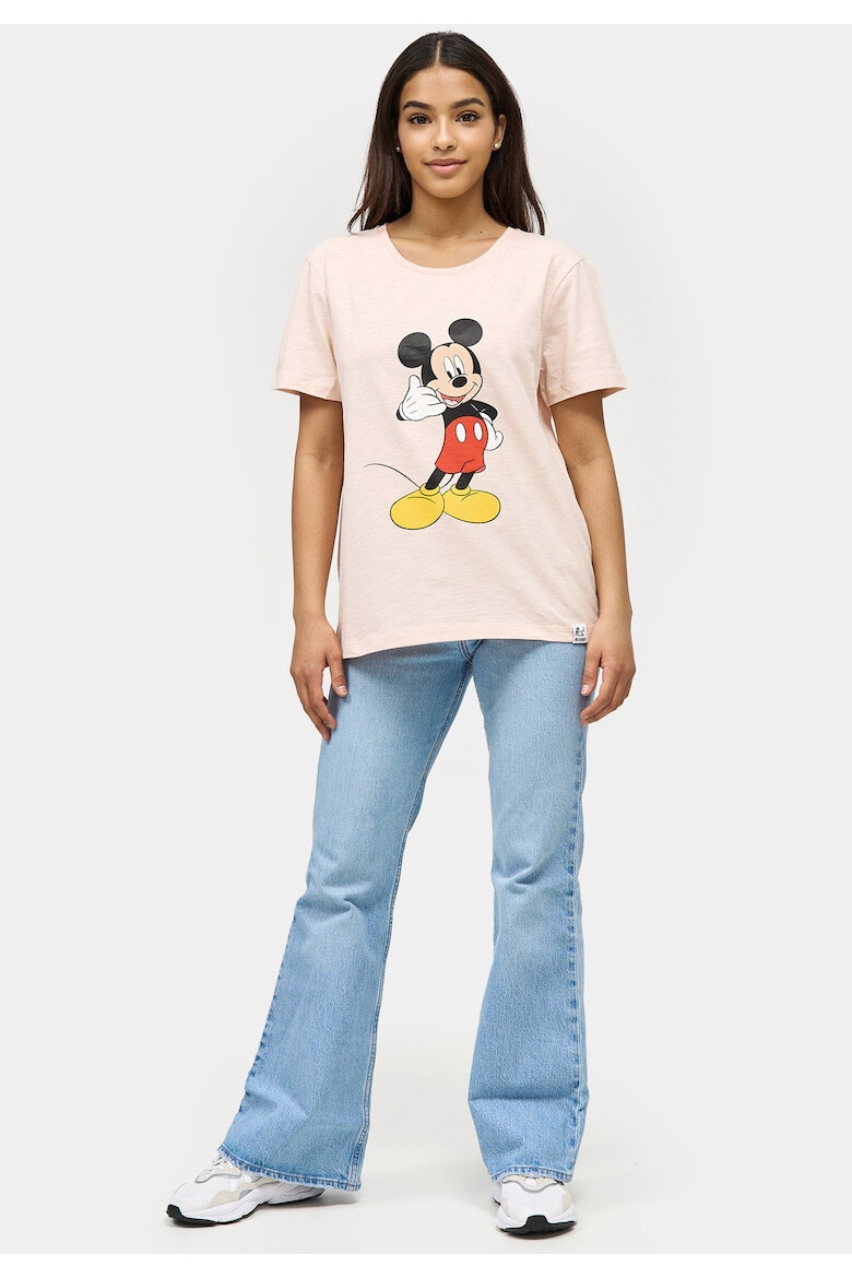 Recovered Tricou cu imprimeu Mickey Mouse Phone 3971 - Pled.ro