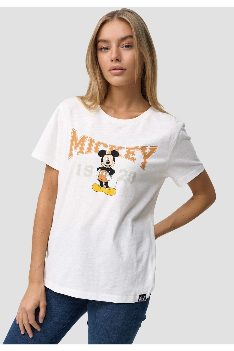 Recovered Tricou cu imprimeu Mickey Mouse Varsity 3973 - Pled.ro