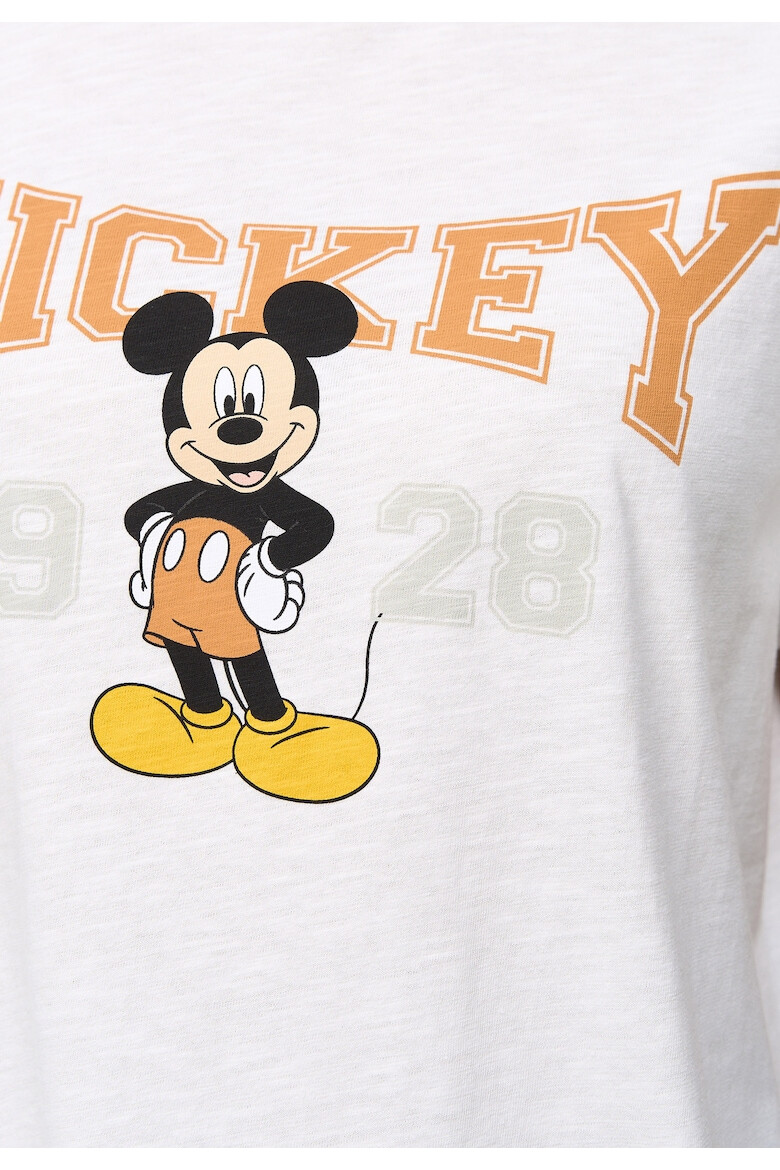 Recovered Tricou cu imprimeu Mickey Mouse Varsity 3973 - Pled.ro