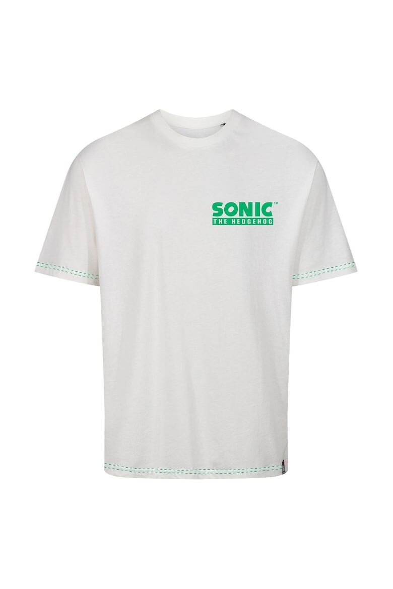 Recovered Tricou cu imprimeu pe partea din spate Sonic - Pled.ro