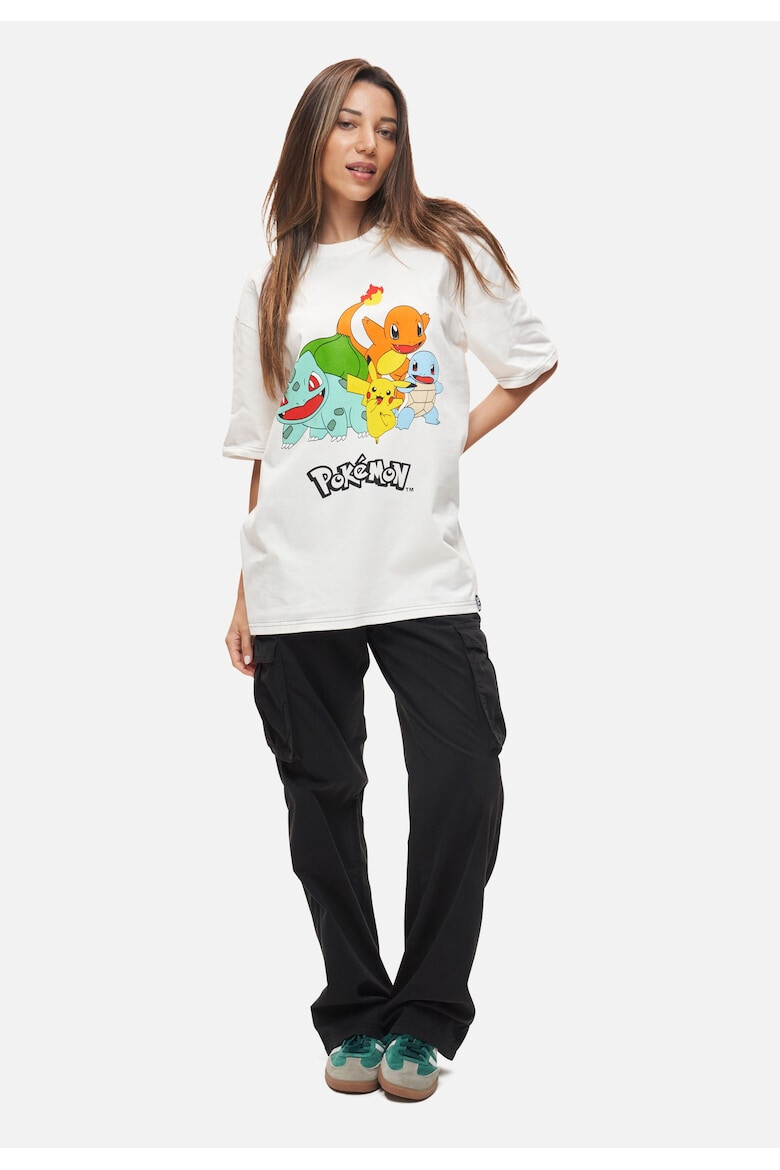 Recovered Tricou cu imprimeu Pokemon - Pled.ro