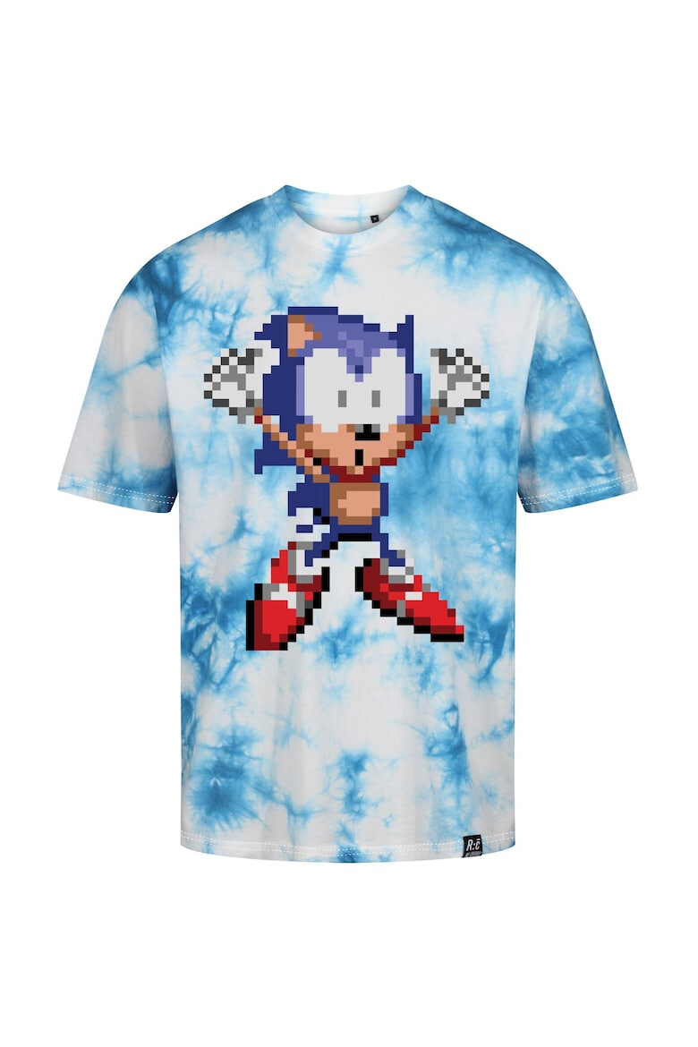 Recovered Tricou cu imprimeu Sonic Pixelated 7905 - Pled.ro