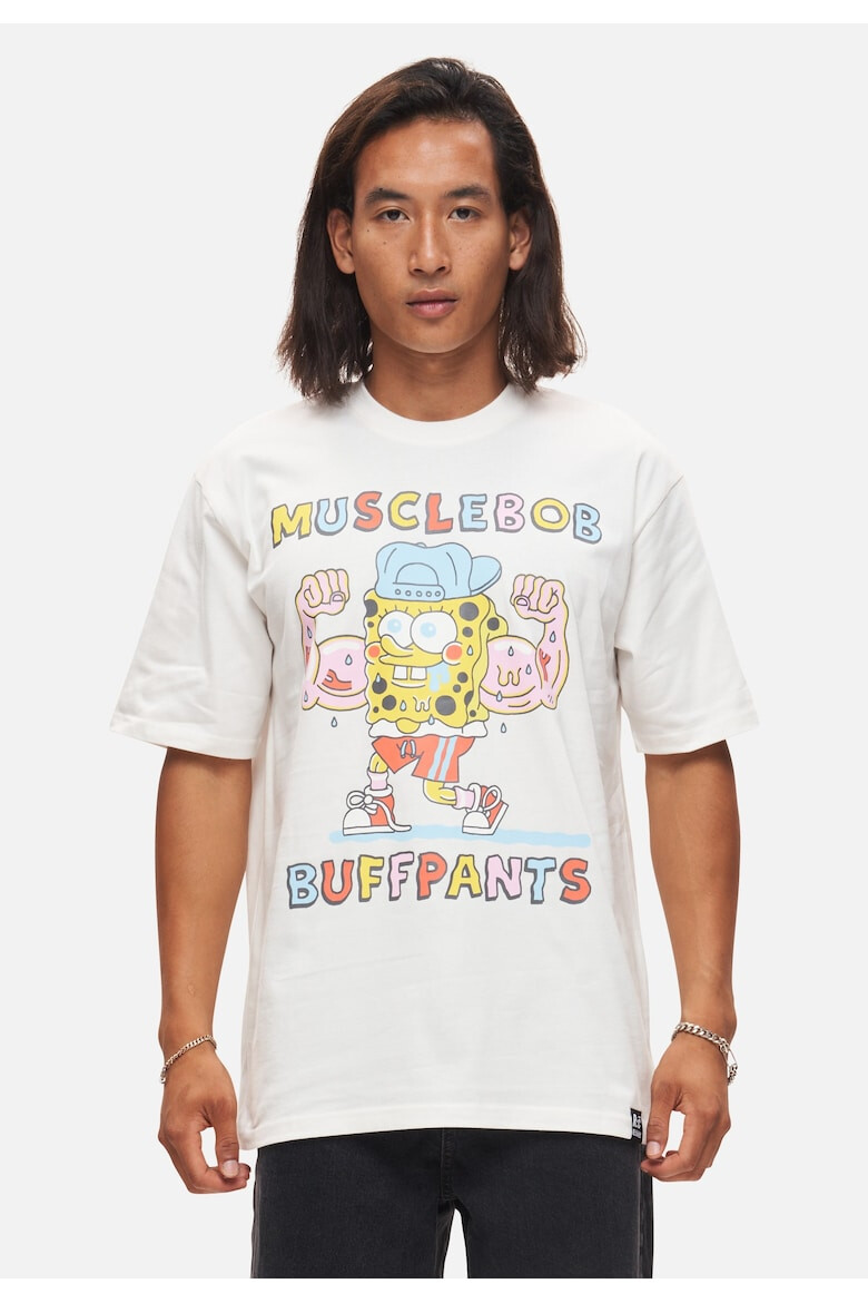 Recovered Tricou cu imprimeu Spongebob - Pled.ro