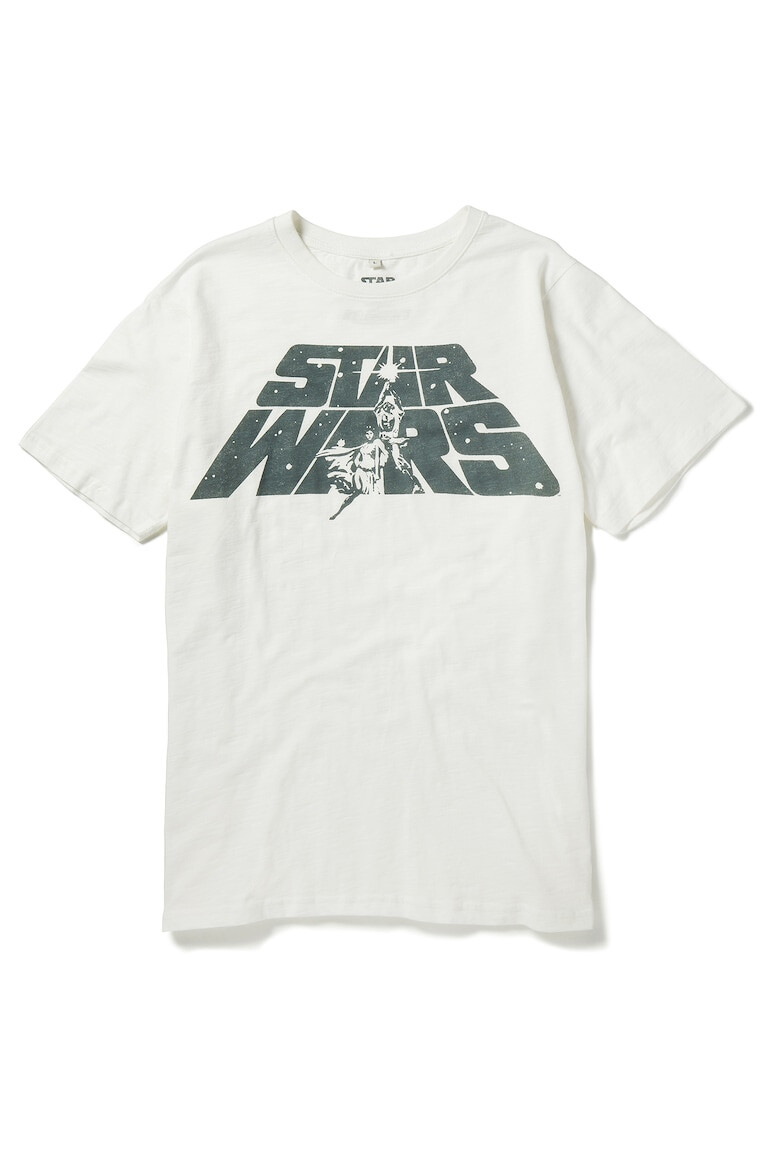 Recovered Tricou cu imprimeu Star Wars Original Logo Slub 5485 - Pled.ro