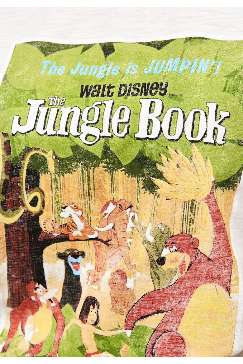 Recovered Tricou cu imprimeu The Jungle Book Vintage Poster 3985 - Pled.ro