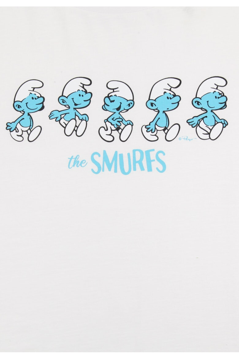 Recovered Tricou cu imprimeu The Smurfs - Pled.ro